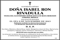 Isabel Ron Rivadulla